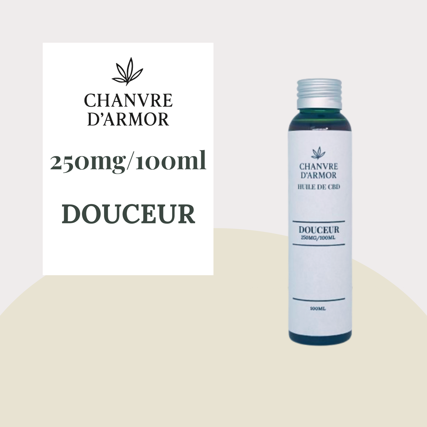 Huile de CBD Chanvre d'Armor 100ml