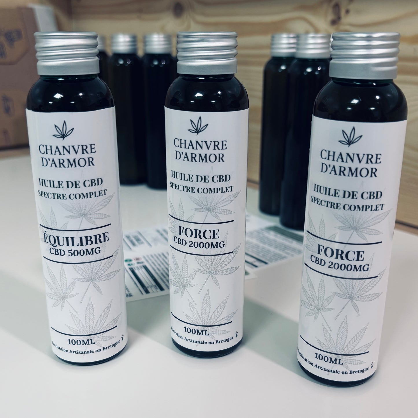Huile de CBD Chanvre d'Armor 100ml